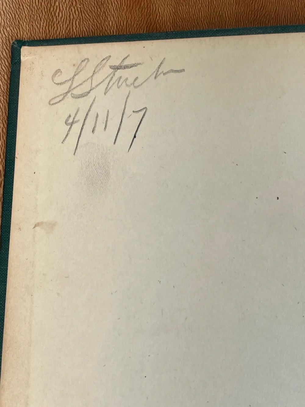 The New Lucile Cook Book 1906 Green Antique Acker Merrall Condit Co.